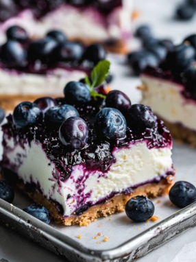 Keto Blueberry Cheesecake