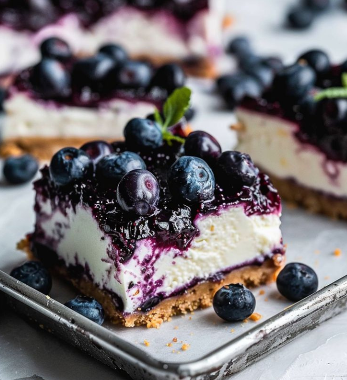 Keto Blueberry Cheesecake