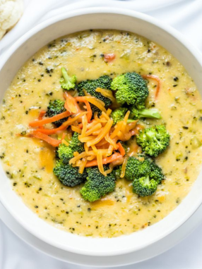 Keto Broccoli Cheese Soup