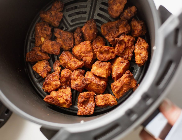 How To Air Fry Tofu Step 2