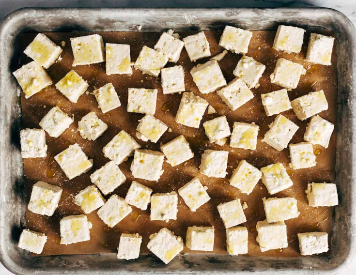 How To Bake Crispy Tofu Step 3