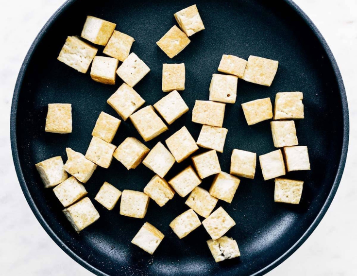 How To Sauté Tofu Step 1