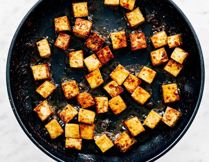 How To Sauté Tofu Step 3